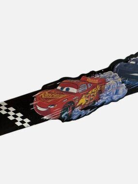 Disney Parks Cars Lightning McQueen Slap Bracelet Silicone Go 95 Race Ready